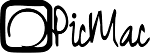 logo pour le site internet pour photographe picmac