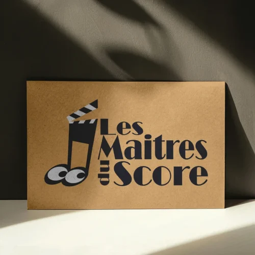 mockup pour communication visuelle et design graphique projet fictif Les maitres du score